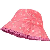 Playshoes Wende-Sonnenhut "Hawaii" in Pink - 55 cm
