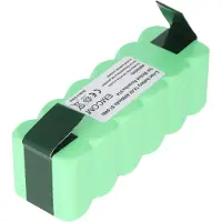 AccuCell Haushaltsroboter-Akku als Ersatz für iRobot 4374392, 4376392, 4462425, 4502233, 2130LI - 4000mAh 14,4V Li-Ion