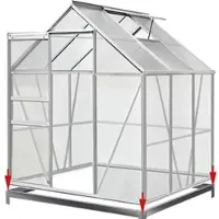 Casaria Deuba Gewächshaus 5,85 m3 - 1 Fenster