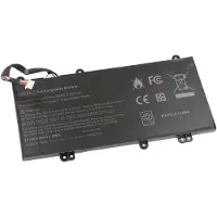 AccuCell Akku passend für HP Pavilion 14-AL100, Li-Polymer, 11,55V, 3600mAh, 41,5Wh, schwarz