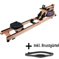 TOPFIT Wasserrudergerät inkl. Brustgurt faltbar