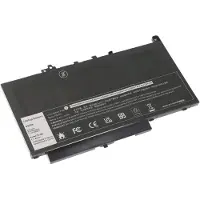 AccuCell Akku passend für Dell Latitude E7270, Li-Polymer, 11,4V, 3680mAh, 42Wh, schwarz