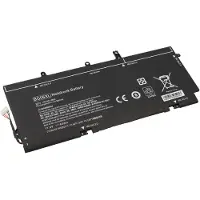 AccuCell Akku passend für HP EliteBook 1040 G3, Li-Polymer, 11,4V, 3945mAh, 45Wh, mit screw clip länge 85mm