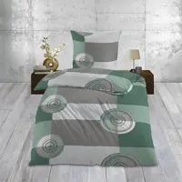 Dreamtex Coral-Fleece-Bettwäsche ca. 80 x 80 + ca. 135 x 200 cm