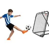 PEARL sports Fußball-Rebounder für Kinder, stufenlos verstellbar, 100 x 100 x 85 cm
