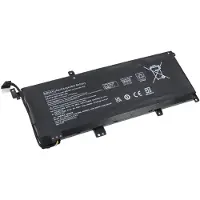 AccuCell Akku passend für HP Envy X360 AQ100, Li-Polymer, 15,4V, 3600mAh, 55,7Wh, schwarz