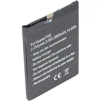 AccuCell Akku passend für Huawei P40, Li-Polymer, 3,85V, 3800mAh, 14,6Wh, built-in, ohne Werkzeug