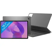 Lenovo Idea Tab 12,1 Zoll 256GB WLAN Grau mit Stylus + Tastaturhülle AZERTY