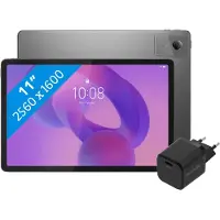 Lenovo Idea Tab 11 Zoll 128GB WLAN Grau mit Stylus + BlueBuilt Ladegerät