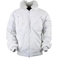 CRAFTLAND Pilotenjacke in weiß in weiß | Gr.: XXL