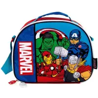 Marvel 3d 26x21x11 Cm Avengers Lunchtasche Mehrfarbig Mehrfarbig One Size