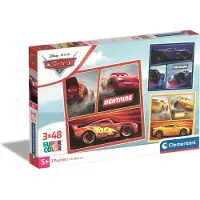 Clementoni Disney Cars 3x48 Teile Puzzle