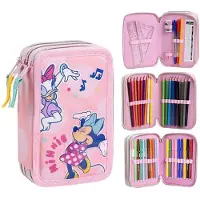 Cerdá Group Minnie Federmäppchen Rosa Mann Rosa One Size