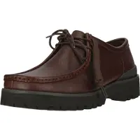 Clarks Originals Schnürschuhe Walla Yukoner mit robuster Sohle 5221G Brown Scotch Grain 47