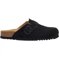 Scholl Clogs Fae Suede Damen Sp Black-Schuhgröße 35