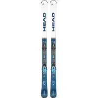 Head - Ski Set inkl. Bdg. - Freizeit-Skier - Wc Rebels Xr + Pr 10 Gw Promo - Größe 177 cm - Blau,Weiß