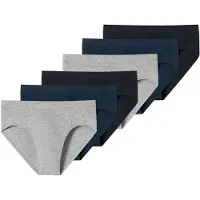 Schiesser Herren Slips, 6er Pack - "95/5", Supermini Briefs, Stretch Baumwolle