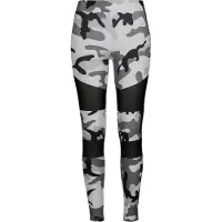 Urban Classics Leggings "Damen Ladies Camo Tech Mesh Leggings"