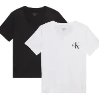 Calvin Klein Jeans T-Shirt "MONOLOGO VNK 2PACK TEE" Packung, 2er-Pack, 2 Stk., Logoschriftzug