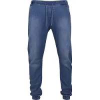 Urban Classics Bequeme Jeans "Herren Knitted Denim Jogpants" 1 Stk.