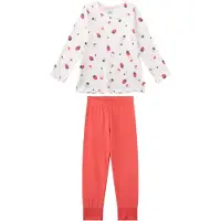 Sanetta Schlafanzug "Pyjama Schlafanzug Erdbeeren Pyjama Kids lang"