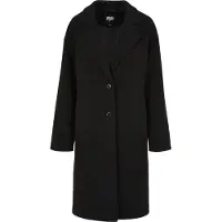 Urban Classics Winterjacke "Damen Ladies Oversized Long Coat" 1 Stk. tlg. ohne Kapuze