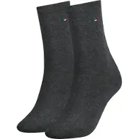 Tommy Hilfiger Socken "TH WOMEN SOCK CASUAL 2P" 2 Paar, 2 Paar tlg. mit flacher Zehennaht