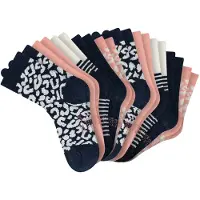 Schiesser Mädchen Socken, 10er Pack - "Legwear Kids", Muster, Baumwolmischung