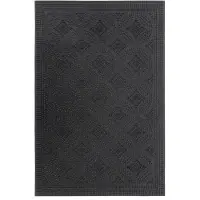 Kayoom Fußmatte "Elegant Entry 225" rechteckig 6 mm Höhe Türmatte, Gummi, Eingang