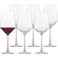 Zwiesel Glas Rotweinglas "Cabernet Rotweingläser Pure 540 ml 6er Set transparent"