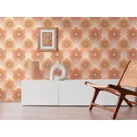 A.S. Création Vliestapete "Retro Chic florale Tapete Mustertapete Retro Blumen" matt strukturiert Vintage Vliestapete für Schlafzimmer Küche Wohnzimmer Floral Design