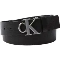 Calvin Klein Ledergürtel "CK BUCKLE 40MM FIXED" Größenverstellbar mit Metallschließe