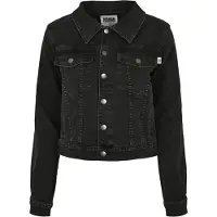 Urban Classics Jeansjacke "Damen Ladies Organic Denim Jacket" 1 Stk. tlg. ohne Kapuze