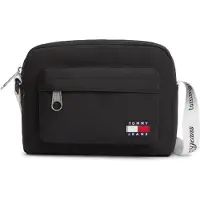 Tommy Hilfiger Handtasche Tjw Ess Daily Crossover AW0AW18462 Schwarz