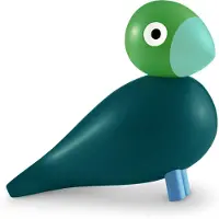 Kay Bojesen Denmark - Year Bird Birk 2026 - H12.5 cm - Dark Green