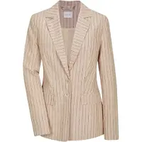 MADELEINE Jackenblazer "Blazer Eleganter Longblazer mit Nadelstreifen" Streifenblazer
