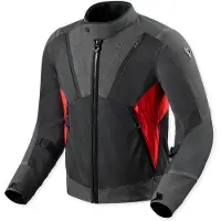REV'IT! Revit Airwave 4 Motorrad Textiljacke, schwarz/rot, M