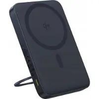 Baseus PicoGo Qi2, 5000 mAh, Lithium Polymer (LiPo), Kabelloses Aufladen, Schwarz