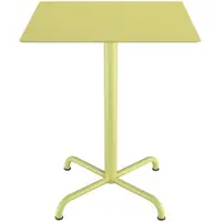 Houe PICO Gartentisch Quadratisch 4-Fuß Gestell Lemon Zest