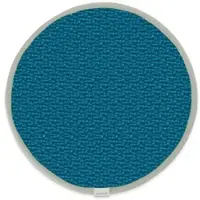 Interstuhl Sitzkissen ECO UPis1, Ø 320 mm, aus SEAQUAL YARN, capriblau