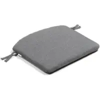 Nardi - Doga Bistro Stuhl Sitzkissen, 38,5 x 40,5 cm, Fumo Sunbrella