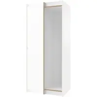Tojo - steh Schrank Anbaumodul, weiß