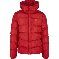 Urban Classics Allwetterjacke "Herren Hooded Puffer Jacket" 1 Stk. tlg. mit Kapuze