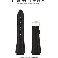 Hamilton - Boulton Band-set Leder-schwarz-21/18 H690.135.100 - schwarz