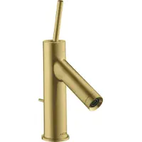 Hansgrohe Waschtisch-Einhebelmischer 70 Axor Starck A 95mm, m Pin-Griff, m ZugstAblGar, b br