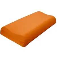 TRAUMSCHLAF Universal Bezug für Nackenstützkissen S-M, Höhe 7-10 cm | papaya - orange
