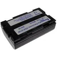 AccuCell Akku wie Panasonic CGR-D120 / 815, für PANASONIC NV GS15, anthrazit