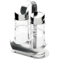 Stalgast GmbH Edelstahl Menage 2-teilig, Salz/Pfeffer, H√∂he 115 mm