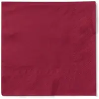 Mank Serviette in Bordeaux aus Tissue 3-lagig, 40 x 40 cm, 100 Stück