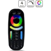Longlife LED MiBoxer RGB+CCT Fernbedienung 4 Zonen Dimmen Schalten Farbsteuerung FUT092 - Far...